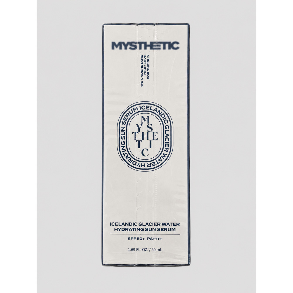 MYSTHETIC Icelandic Glacier Water Hydrating Sun Serum SPF 50+ PA++++ Kbeauty